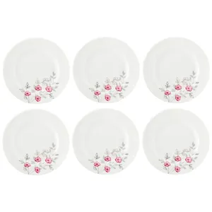 پیش دستی چینی زرین ایران مدل P-01 بسته 6 عددی