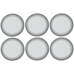 پیش دستی چینی زرین ایران مدل S-01 بسته 6 عددی