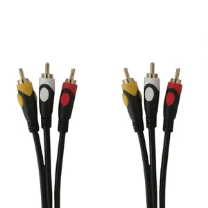 کابل 3 به 3 RCA کد 143 طول 1.5 متر