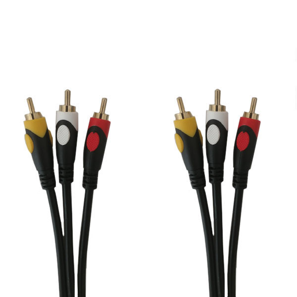 کابل 3 به 3 RCA کد 143 طول 1.5 متر