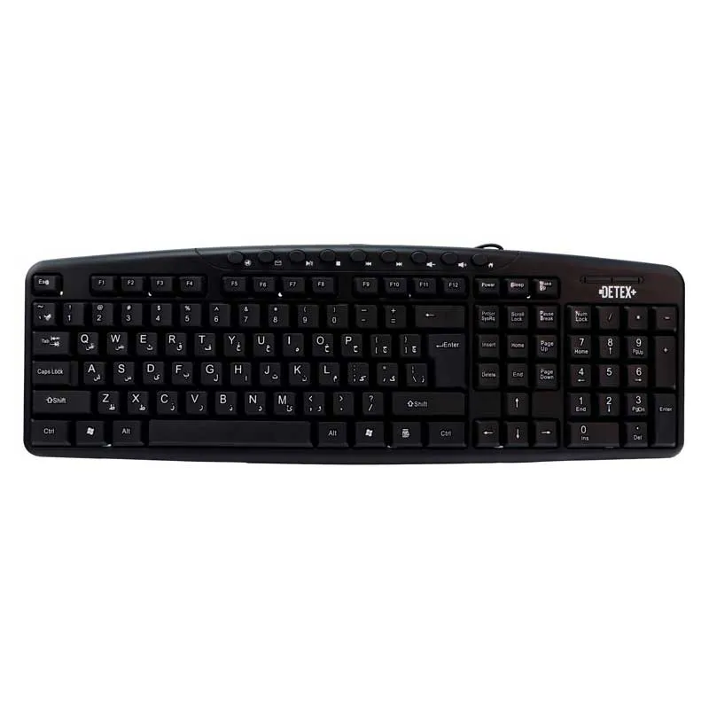 کیبورد دتکس پلاس مدل D-310، سوئیچ ممبران، Full-size