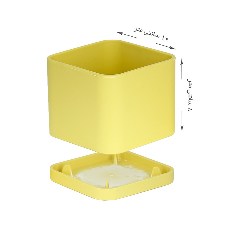 گلدان طرح مکعب مدل مهرنی 10-104