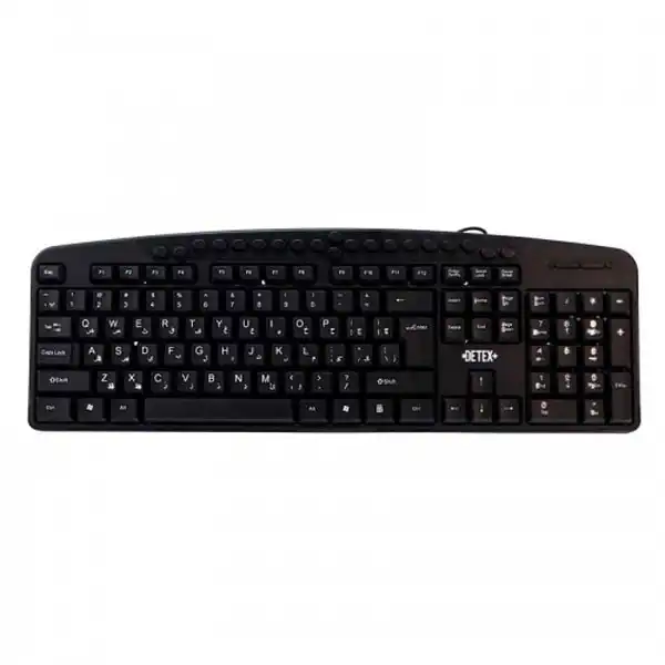 کیبورد دیتکس پلاس مدل D-410 با حروف فارسی