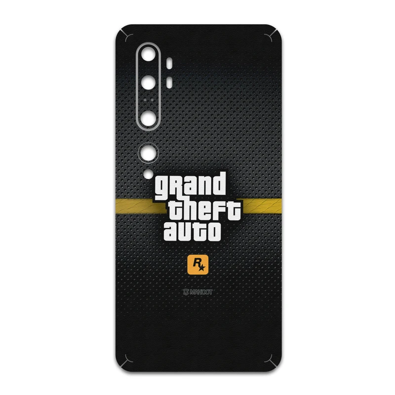 برچسب پوششی ماهوت مدل GTA-Game مناسب برای گوشی موبایل شیائومی Mi Note 10 Pro
