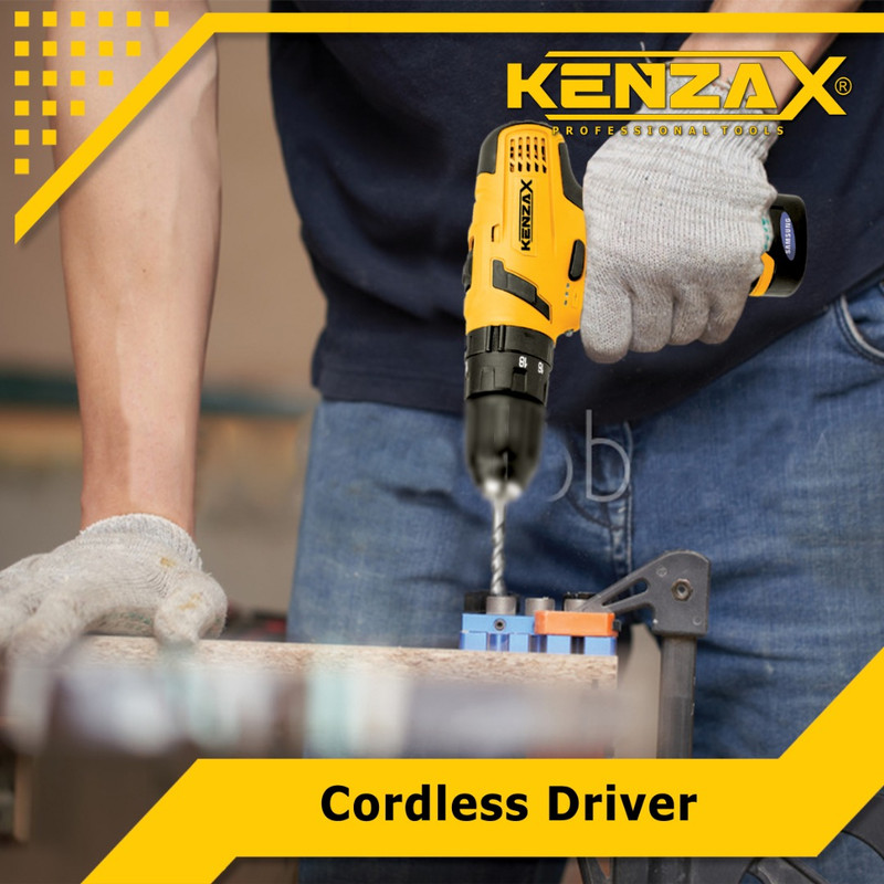 دریل پیچ گوشتی شارژی کنزاکس مدل KCD-112 دریل پیچ گوشتی شارژی کنزاکس مدل KCD-112