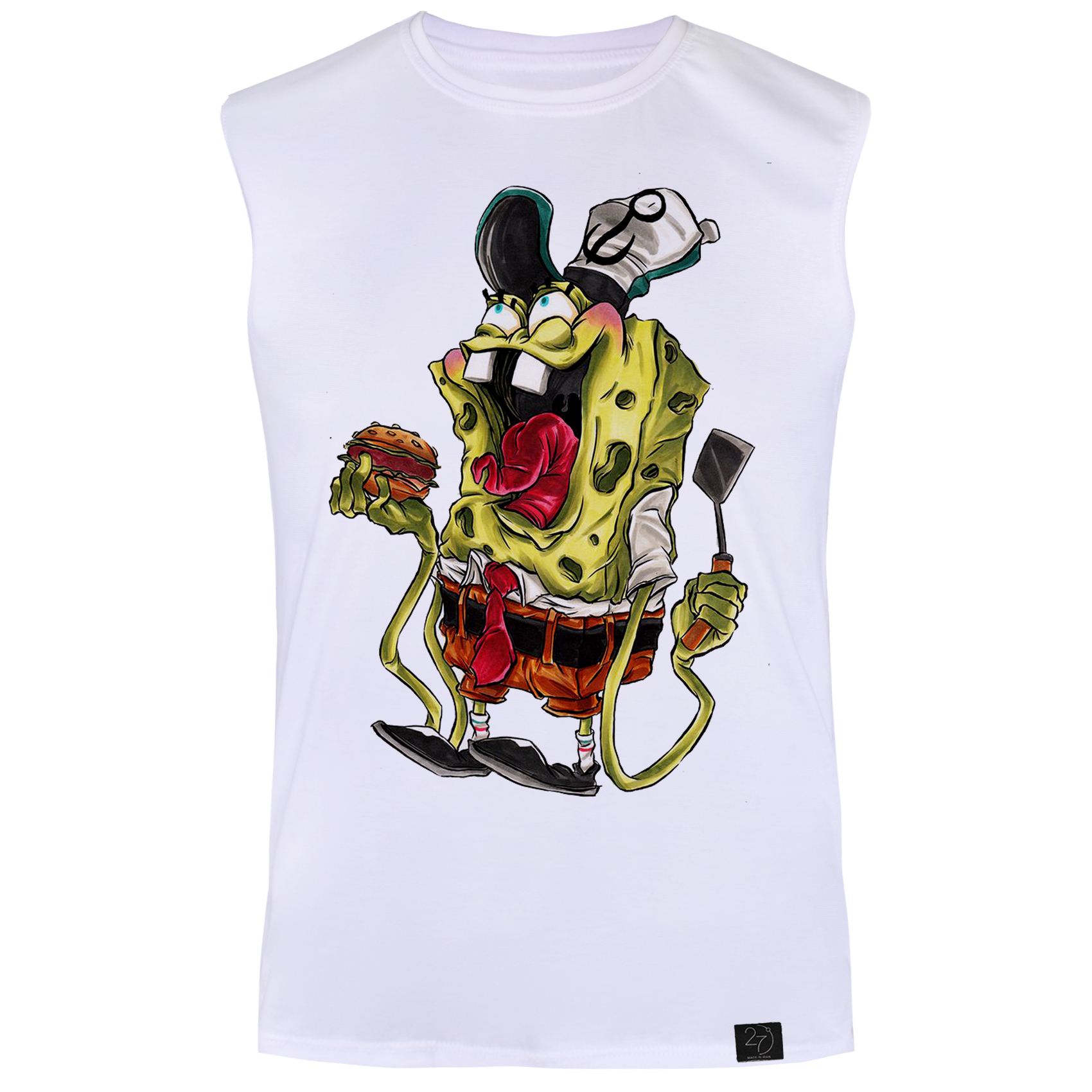 تاپ مردانه 27 طرح SPONGEBOB کد M208