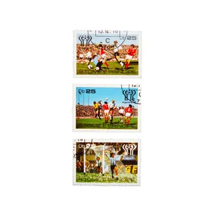 تمبر یادگاری طرح ورزشی مدل FIFA78 کد f101 مجموعه 3 عددی 