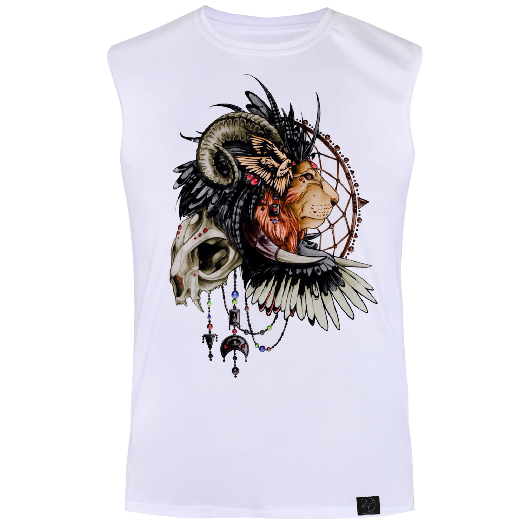تاپ مردانه 27 طرح LION کد M224