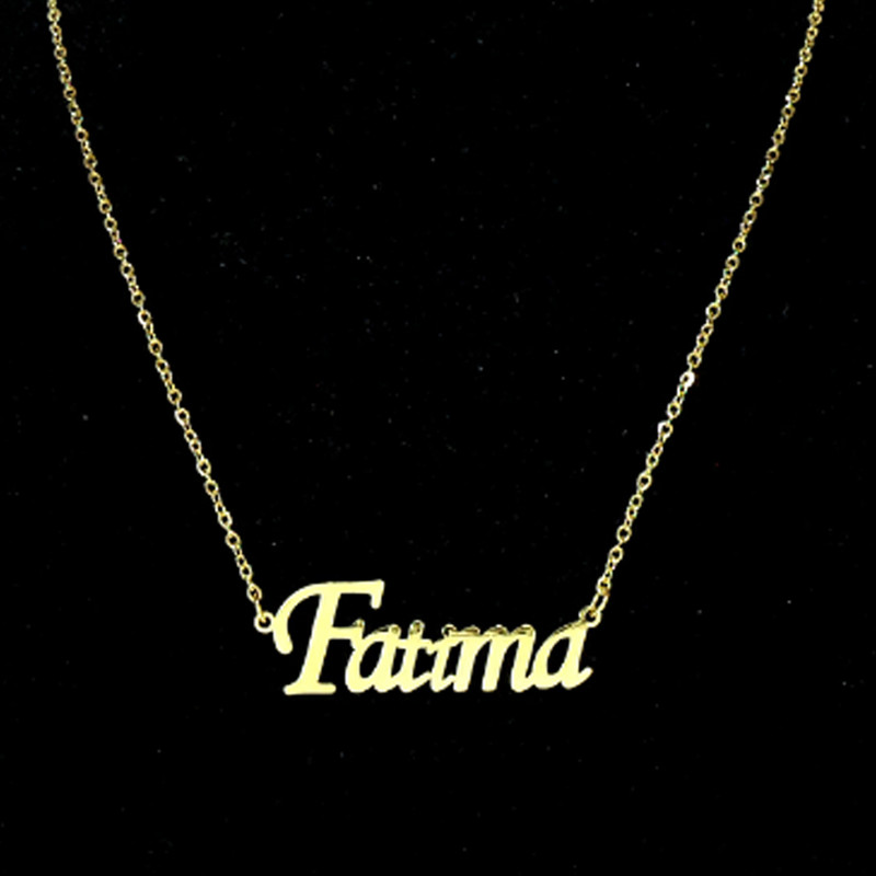 گردنبند نقره زنانه ژوپینگ طرح فاطیما کد A993