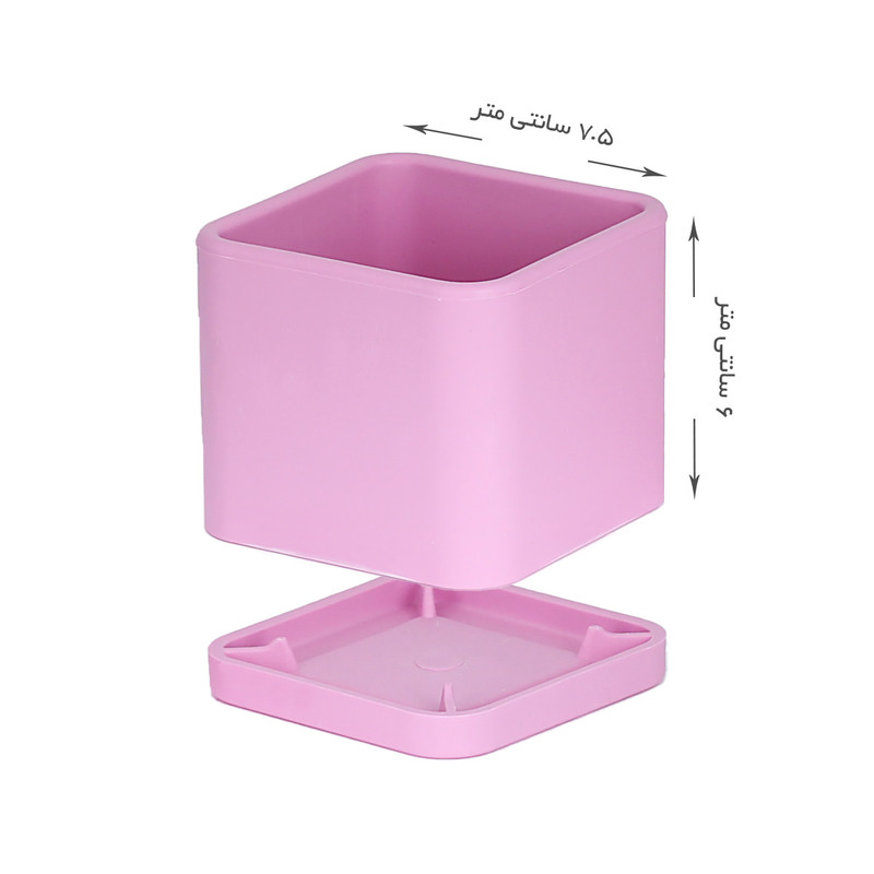 گلدان طرح مکعب مدل مهرنی 7.5-104