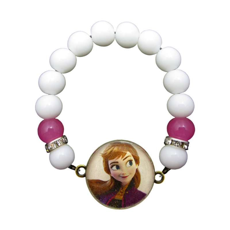 دستبند دخترانه طرح آنا کد 072