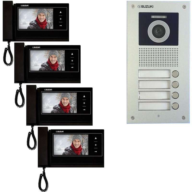 درب بازکن تصویری سوزوکی مدل 727Bi-4v مجموعه 5 عددی