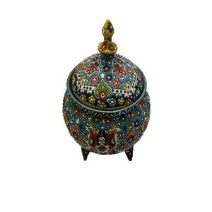 شکلات خوری میناکاری سفالی مدل قاجار کد 2854924