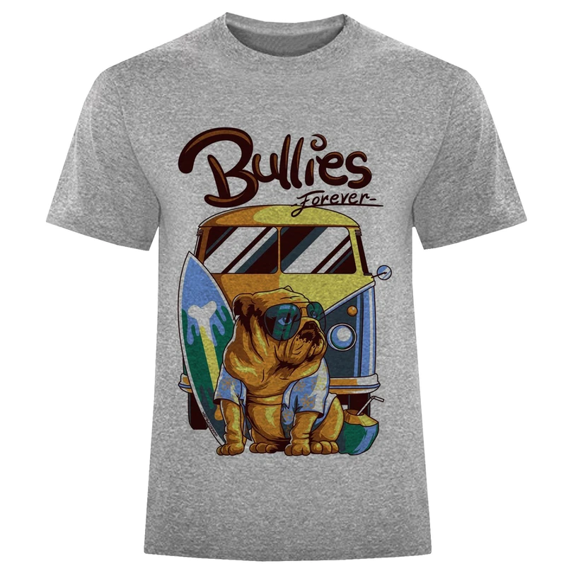 تیشرت آستین کوتاه مردانه طرح bollies کد F369