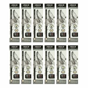 مداد مشکی آریا کد3001 بسته 12 عددی