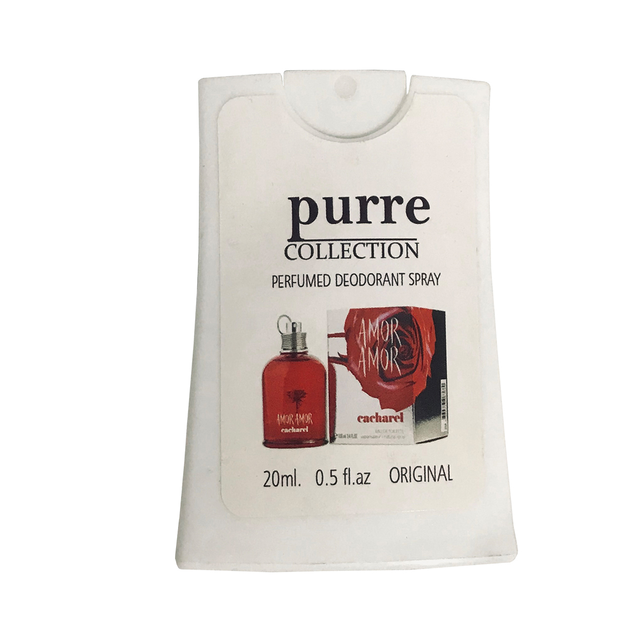 عطر جیبی زنانه پیوره مدل AMOUR حجم 20 میلی لیتر