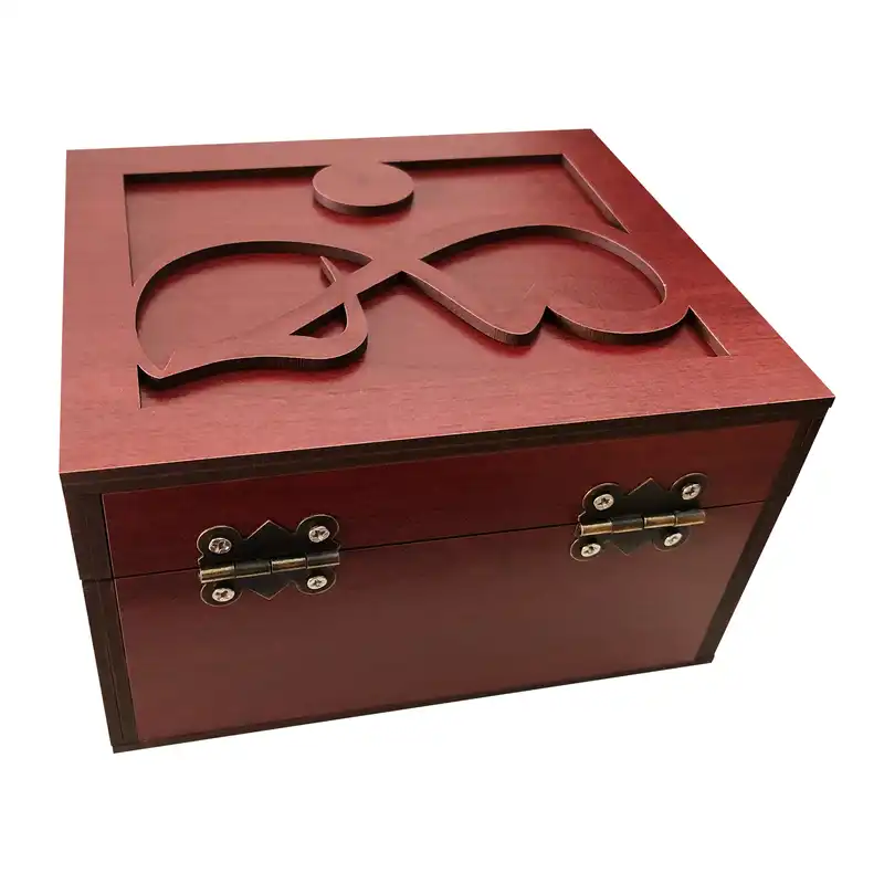 جعبه هدیه چوبی مدل j84