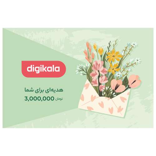 کارت هدیه دیجی کالا به ارزش 3,000,000 تومان طرح سرور