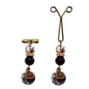 ست گل سینه و گیره روسری کد PM 411