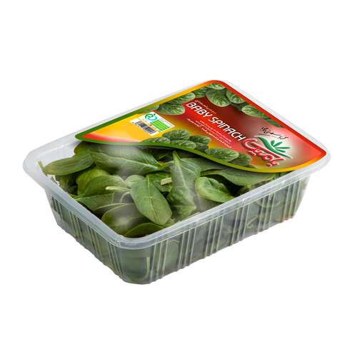 بیبی اسفناج بامیکا مقدار 100 گرم