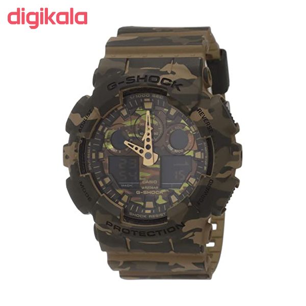 ساعت مچی عقربه ای مردانه کاسیو جی شاک مدل GA-100CM-5ADR main 1 6