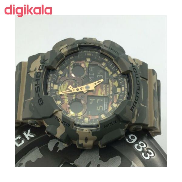 ساعت مچی عقربه ای مردانه کاسیو جی شاک مدل GA-100CM-5ADR main 1 13