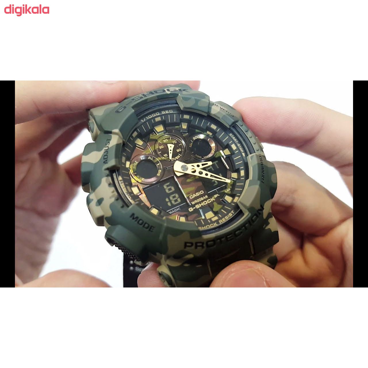 ساعت مچی عقربه ای مردانه کاسیو جی شاک مدل GA-100CM-5ADR main 1 19