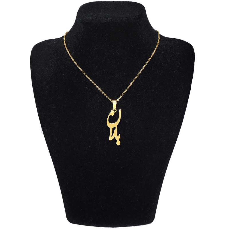 گردنبند زنانه طرح باران کد u303