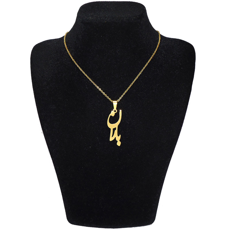 گردنبند زنانه طرح باران کد u303