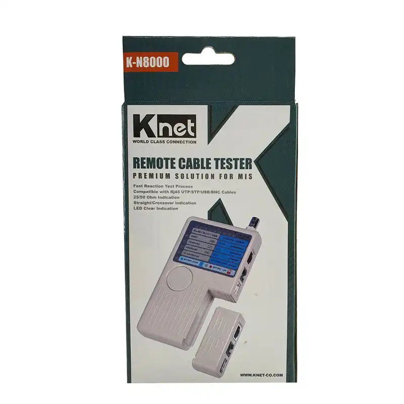 تستر کابل شبکه کی نت مدل K-N8000