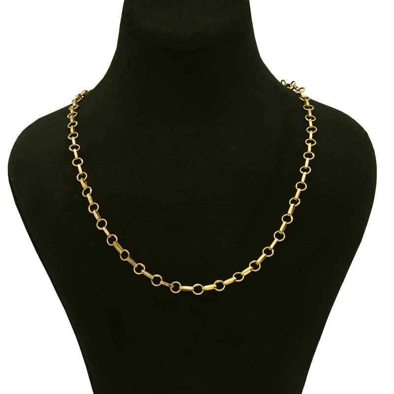 زنجير طلا 18 عيار زنانه كد 763