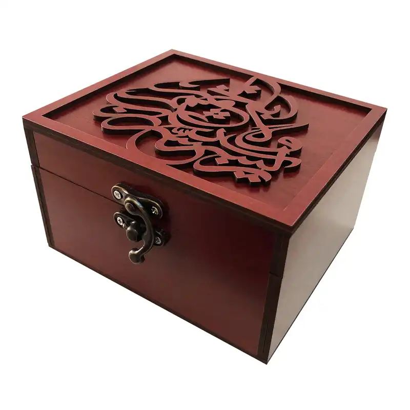 جعبه هدیه چوبی مدل j87