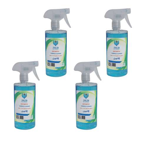 اسپری ضدعفونی کننده سطوح ژالانویل مدل zss حجم 500 میلی لیتر مجموعه 4 عددی