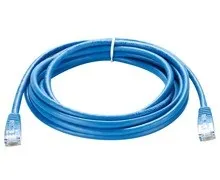 دی لینک پچ کورد آبی CAT5E بدون شیلد با روکش پی وی سی NCB-5EUBLUR1-3