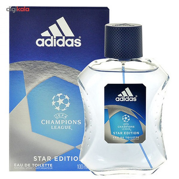 ادو تویلت مردانه آدیداس مدل UEFA Champions League Star Edition حجم 100 میلی لیتر