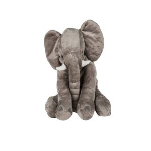 نقد و بررسی عروسک مدل فیل بالشتی Mommy Elephant ارتفاع 45 سانتی متر توسط خریداران