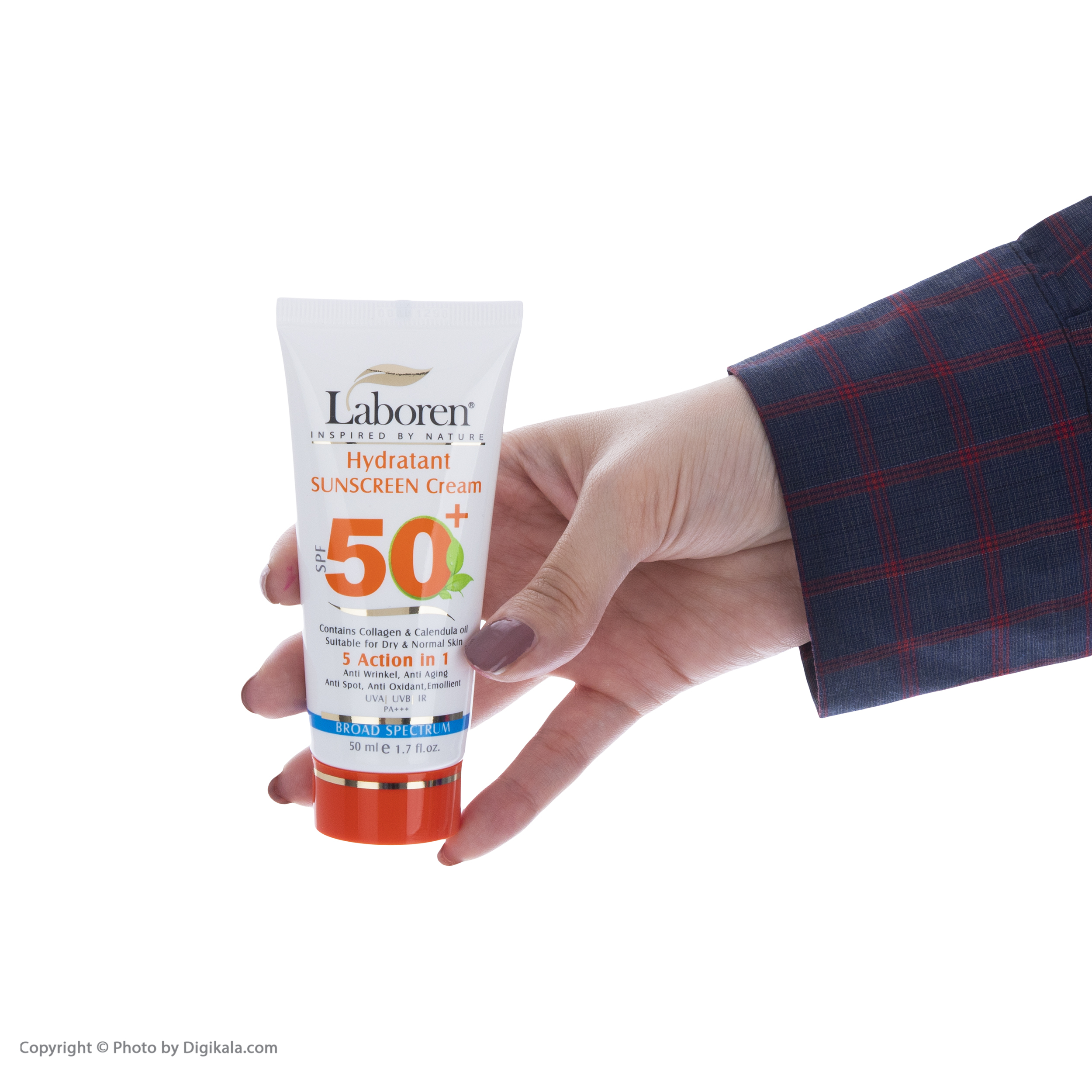 کرم ضد آفتاب لابورن کد 05 حجم 50 میلی لیتر