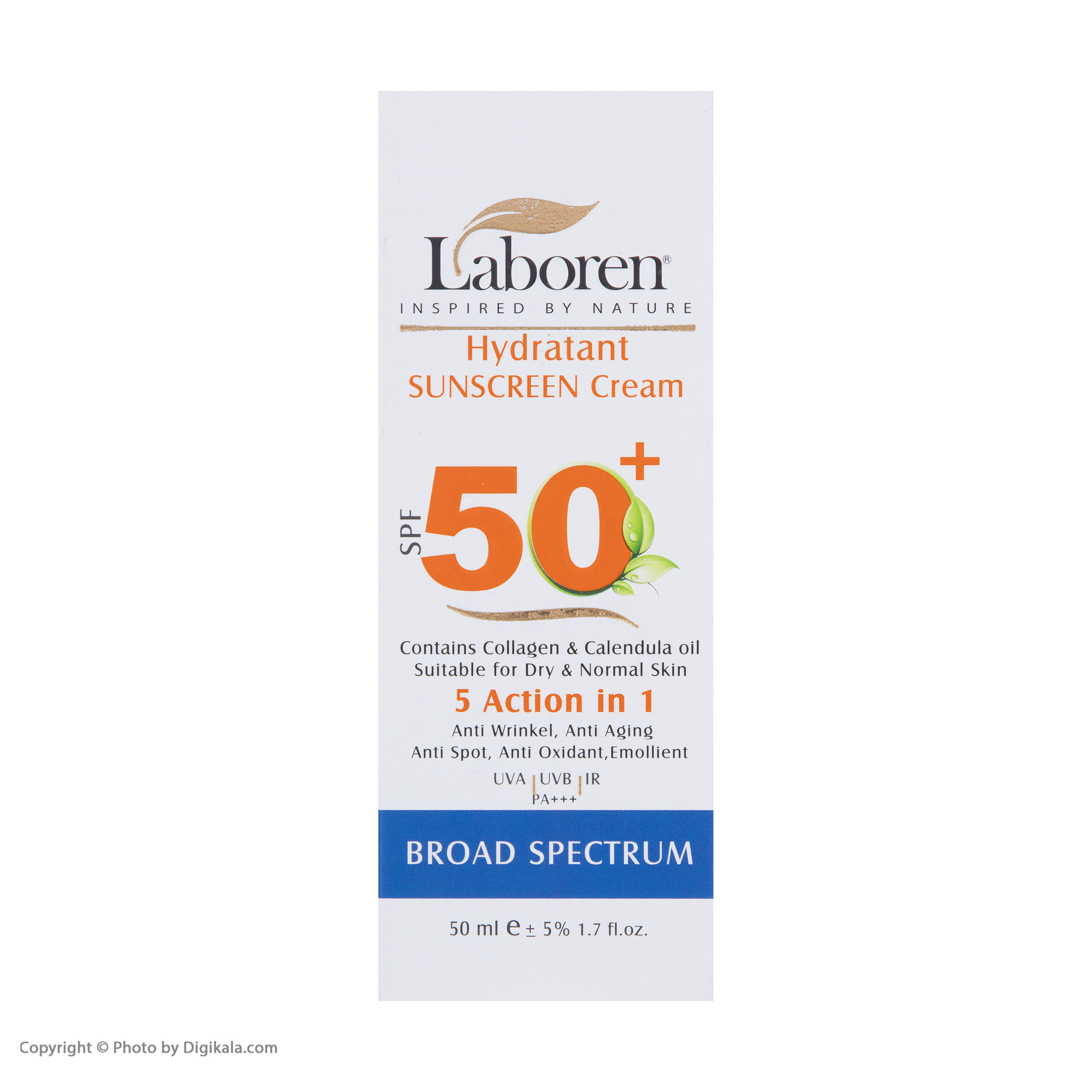 کرم ضد آفتاب لابورن کد 05 حجم 50 میلی لیتر