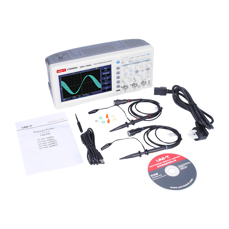 اسیلوسکوپ یونی تی مدل UTD2052CL