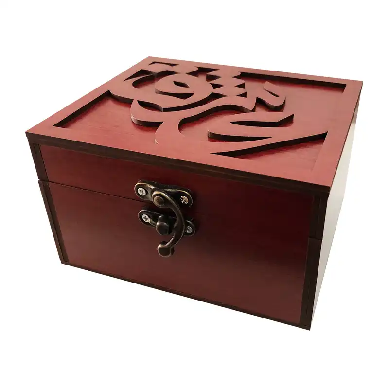 جعبه هدیه چوبی مدل j89