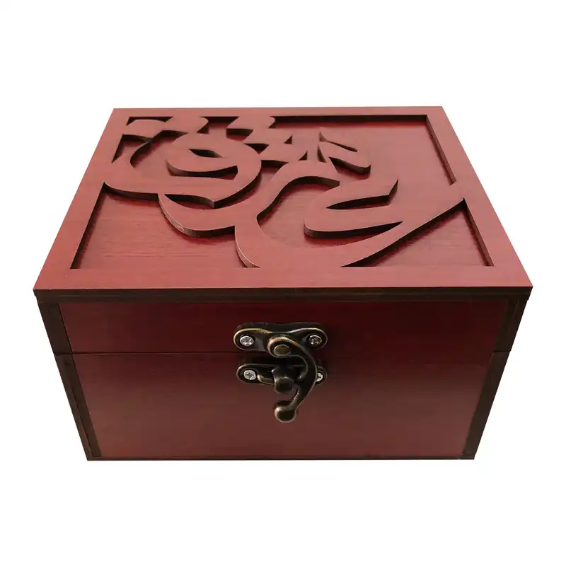 جعبه هدیه چوبی مدل j89