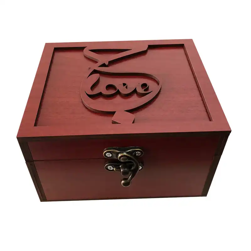 جعبه هدیه چوبی مدل j90