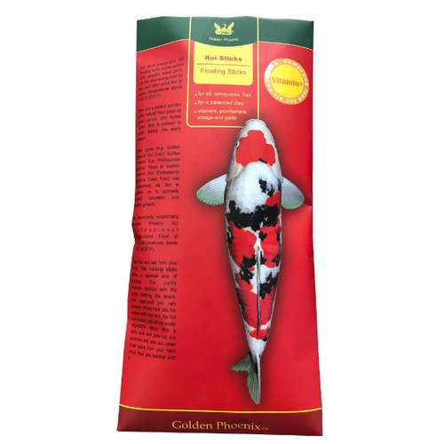 غذای ماهی گلدن فونیکس مدل KOI STICKS وزن 60 گرم