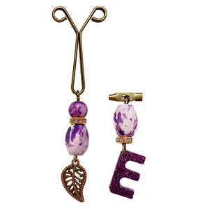 ست سنجاق سینه و گیره روسری طرح E کد PM428