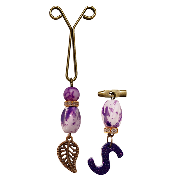 ست سنجاق سینه و گیره روسری طرح S کد PM428