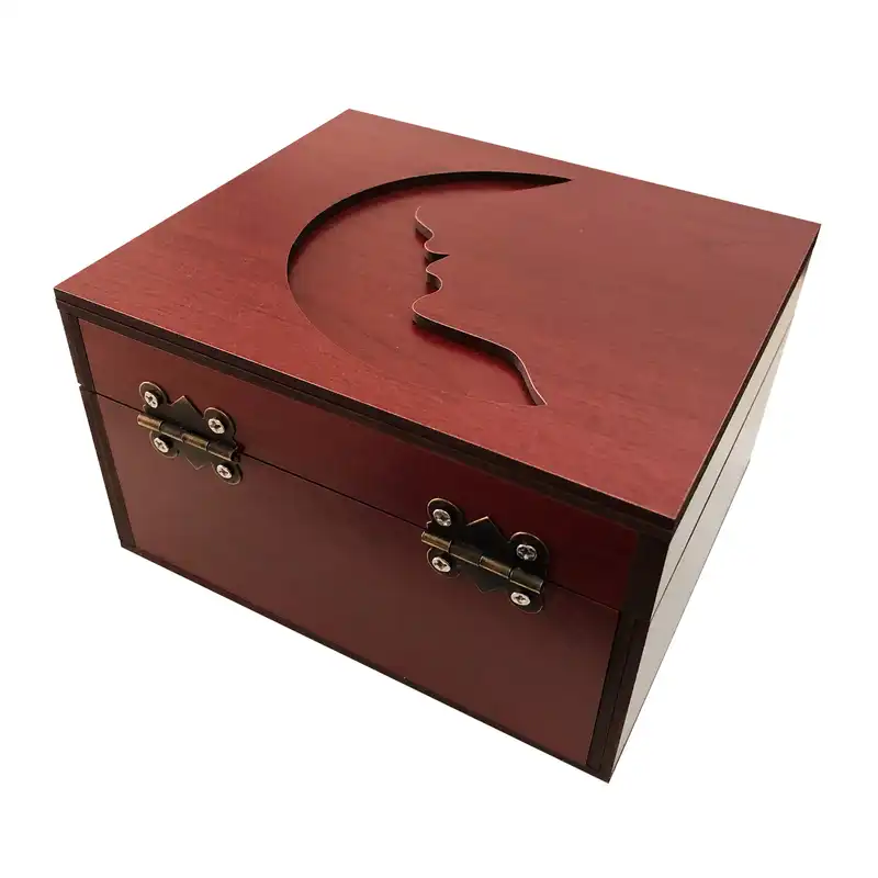 جعبه هدیه چوبی مدل j91