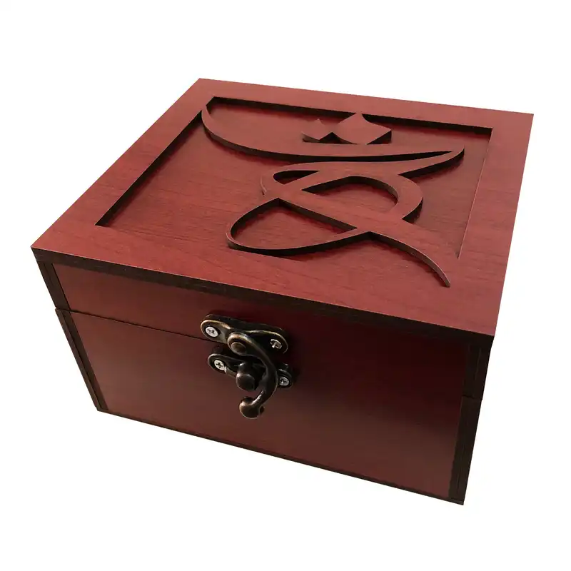 جعبه هدیه چوبی مدل j92