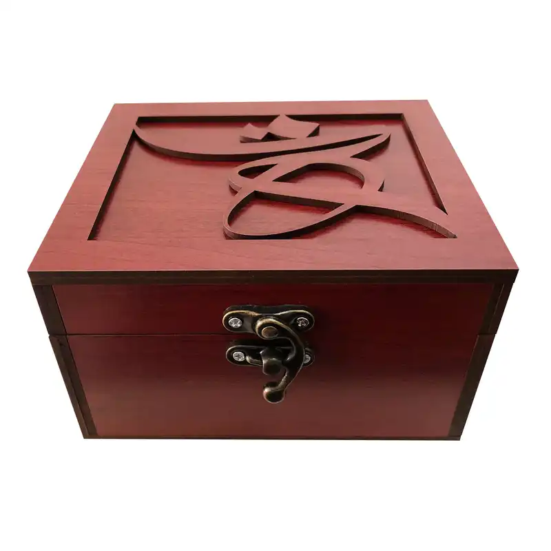 جعبه هدیه چوبی مدل j92