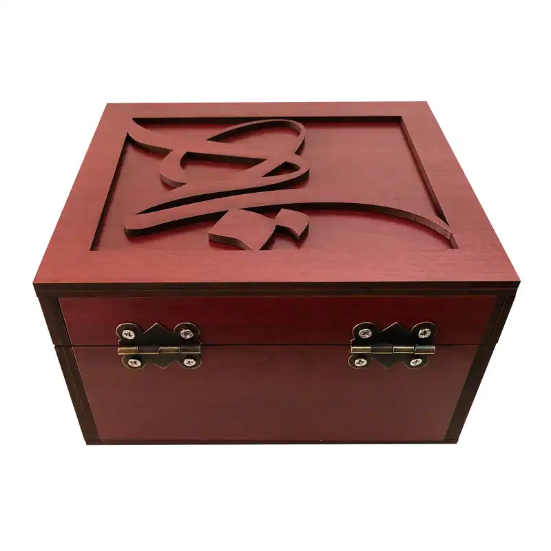 جعبه هدیه چوبی مدل j92