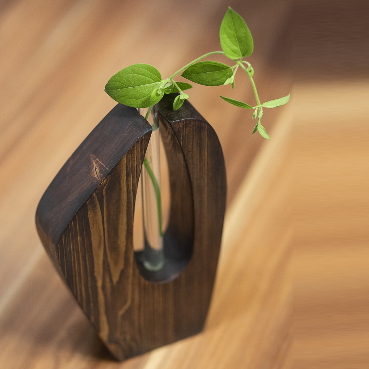 گلدان چوبی مدل دیاکو 